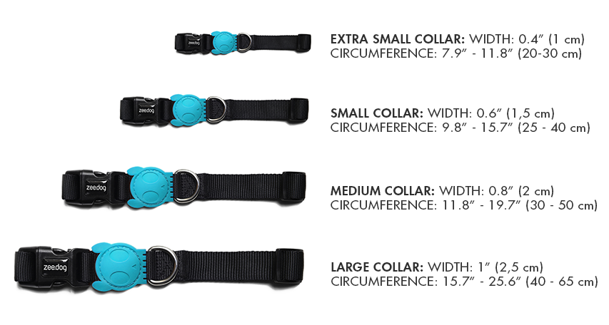 Extra small dog collar size deals