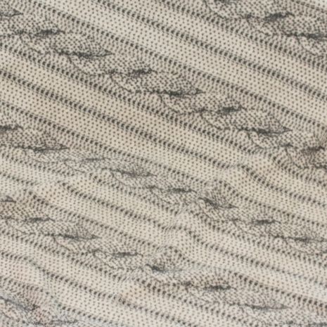 Cable Knit Print Dog Blanket