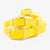 Vegan Leather Collar - Honey Yellow